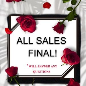 ALL SALES FINAL